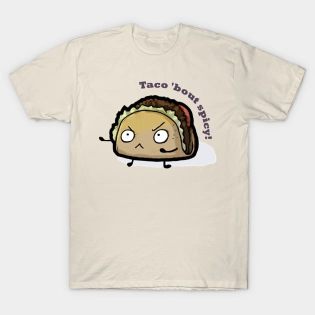 Angry Taco T-Shirt by paintedmonk